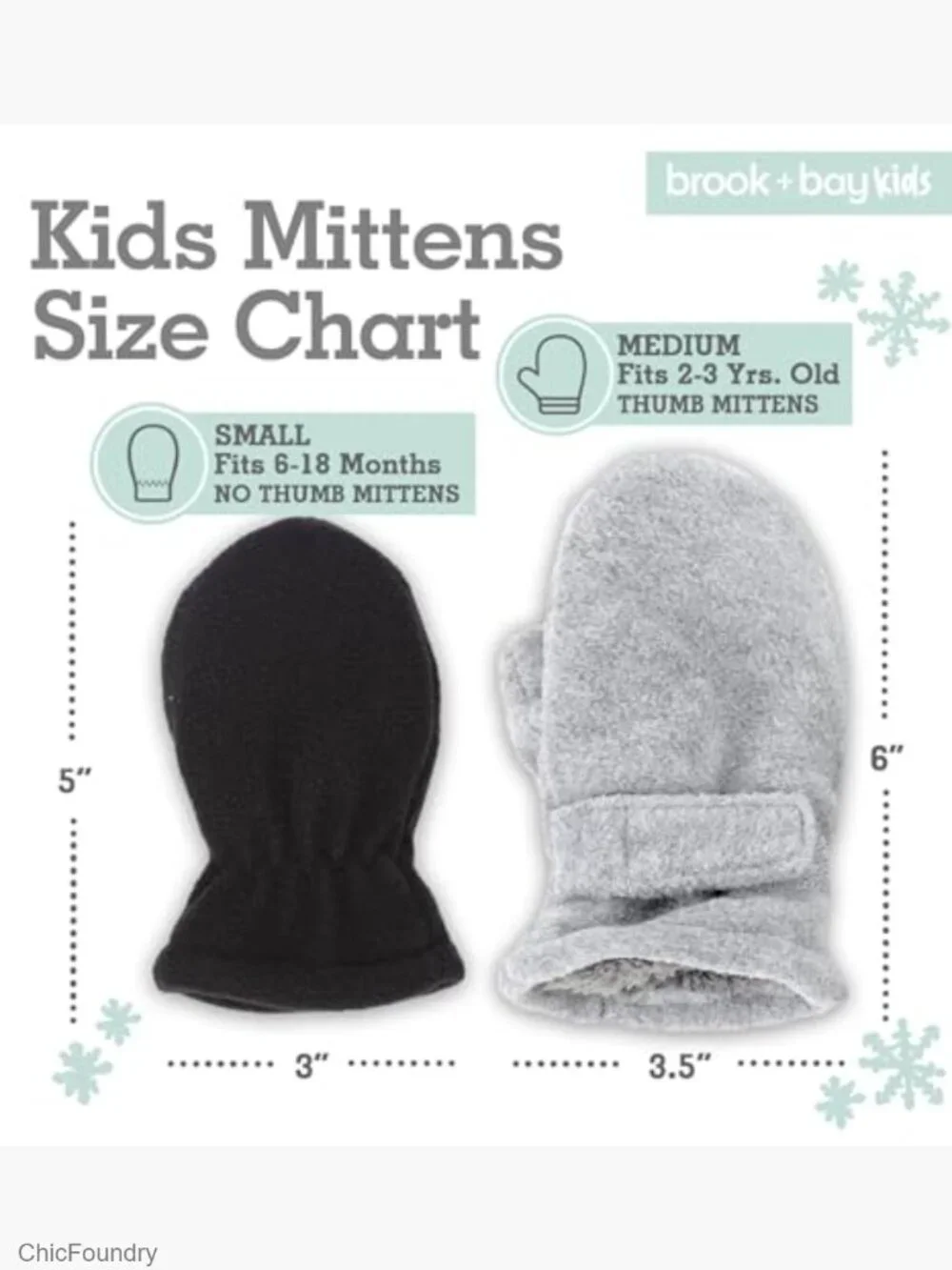 Toddler Fleece Hat & Mittens Set Sherpa Lined Winter
